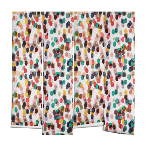 Ninola Design Relaxing Tropical Dots Wall Mural