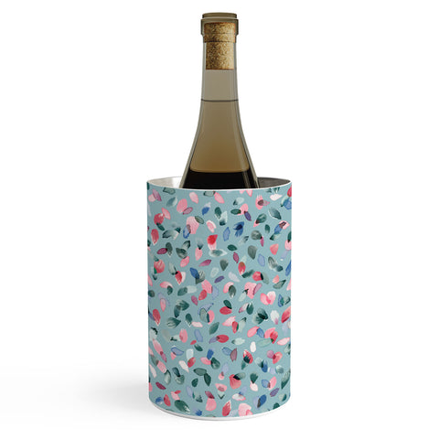 Ninola Design Romance Petals Blue Wine Chiller