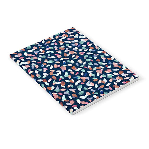 Ninola Design Romance Petals Navy Notebook