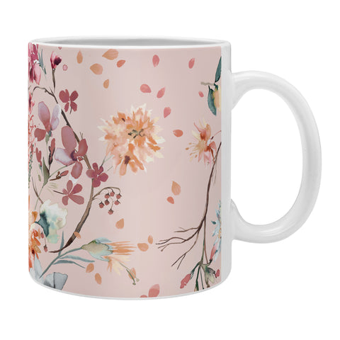 Ninola Design Romantic bouquet Pink Coffee Mug