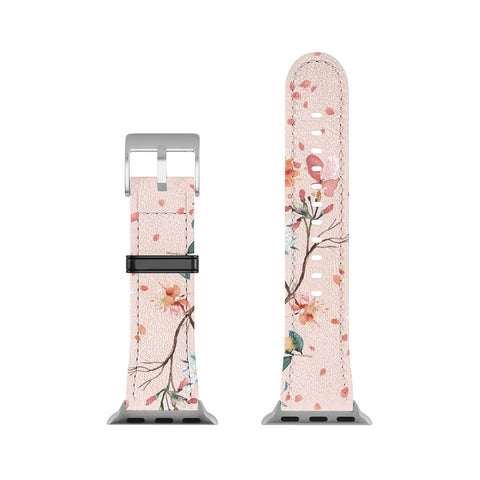 Ninola Design Romantic bouquet Pink Apple Watch Band
