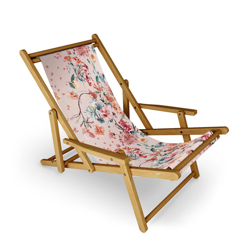 Ninola Design Romantic bouquet Pink Sling Chair