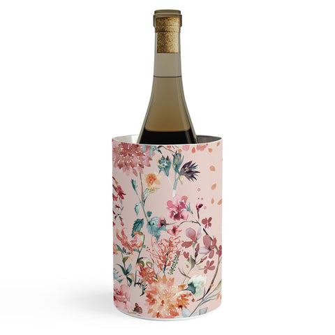 Ninola Design Romantic bouquet Pink Wine Chiller