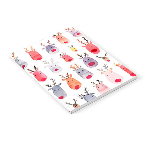 Ninola Design Rudolph Cute Reindeers Notebook