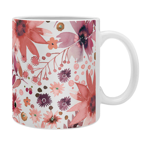 Ninola Design Rustic flowers Organic holiday Coffee Mug