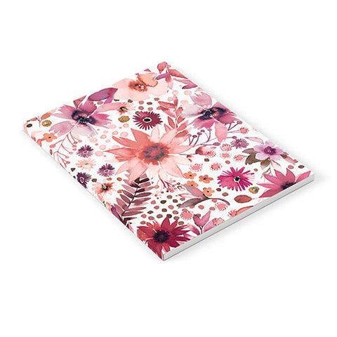 Ninola Design Rustic flowers Organic holiday Notebook