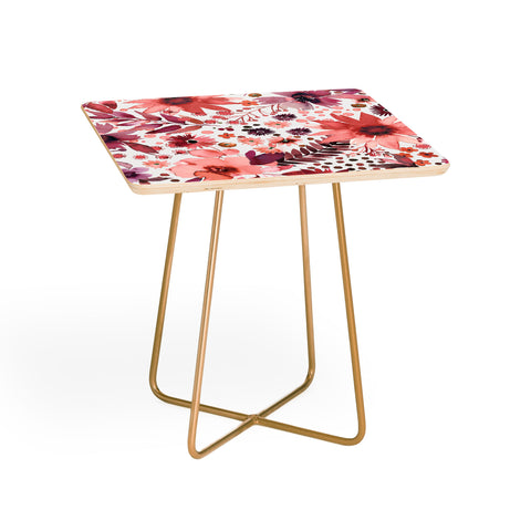 Ninola Design Rustic flowers Organic holiday Side Table