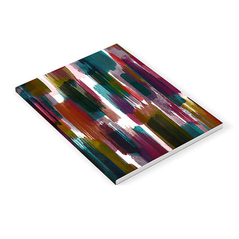 Ninola Design Rustic texture Dark red Notebook