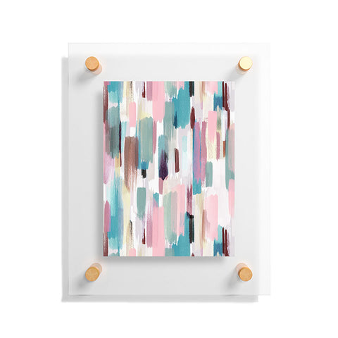 Ninola Design Rustic texture Pastel Floating Acrylic Print