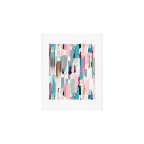 Ninola Design Rustic texture Pastel Art Print