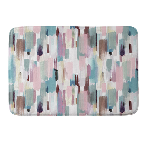 Ninola Design Rustic texture Pastel Memory Foam Bath Mat