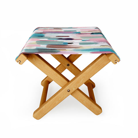 Ninola Design Rustic texture Pastel Folding Stool