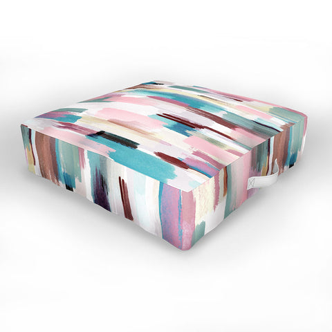 Ninola Design Rustic texture Pastel Outdoor Floor Cushion