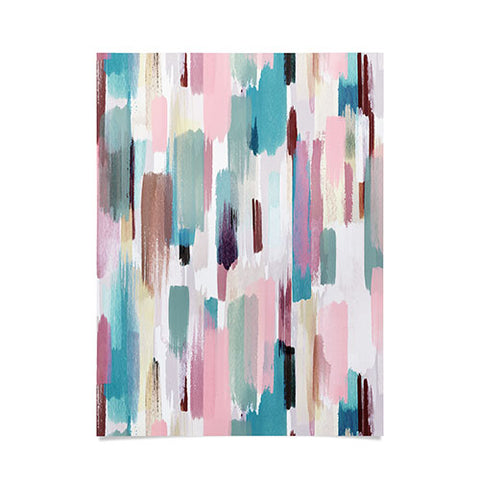 Ninola Design Rustic texture Pastel Poster