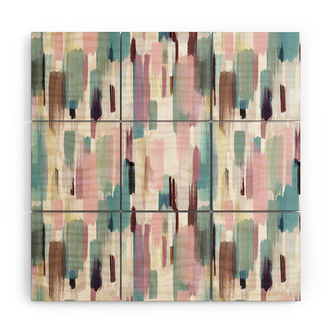 Ninola Design Rustic texture Pastel Wood Wall Mural