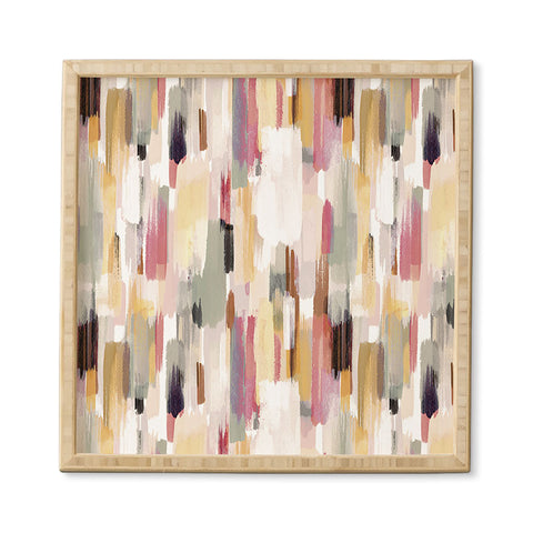 Ninola Design Rustic texture Warm Framed Wall Art