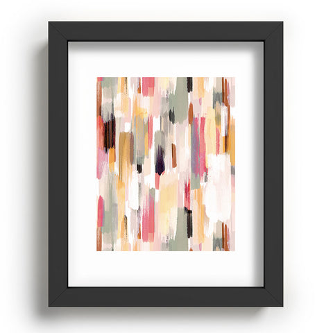 Ninola Design Rustic texture Warm Recessed Framing Rectangle