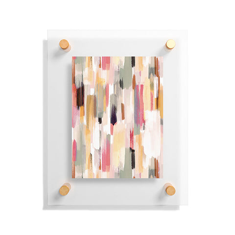 Ninola Design Rustic texture Warm Floating Acrylic Print