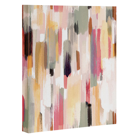 Ninola Design Rustic texture Warm Art Canvas