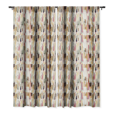 Ninola Design Rustic texture Warm Blackout Window Curtain