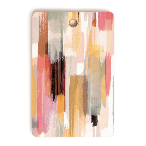 Ninola Design Rustic texture Warm Cutting Board Rectangle