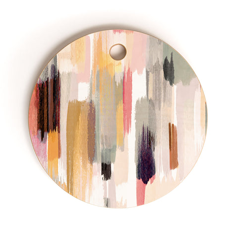 Ninola Design Rustic texture Warm Cutting Board Round