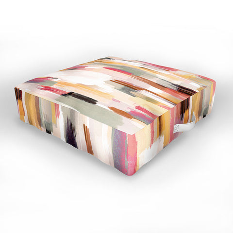 Ninola Design Rustic texture Warm Outdoor Floor Cushion