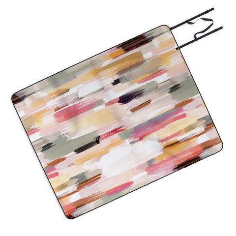 Ninola Design Rustic texture Warm Picnic Blanket