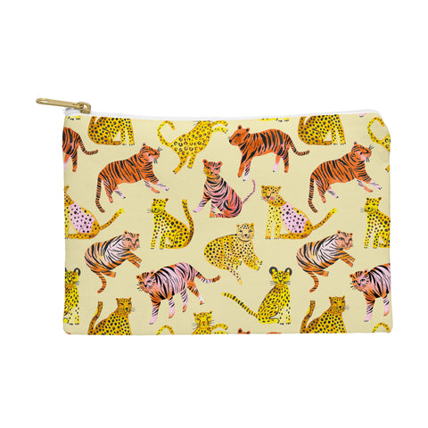 Ninola Design Safari Tigers Leopards Savanna Pouch