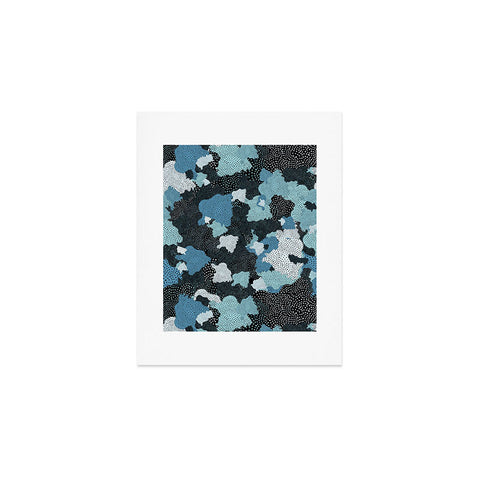 Ninola Design Sea foam Blue Art Print
