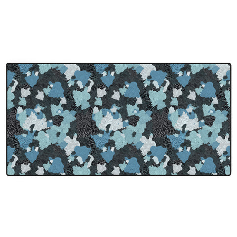 Ninola Design Sea foam Blue Desk Mat