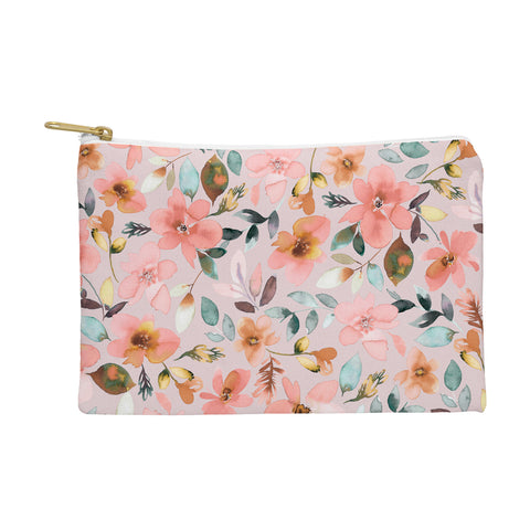 Ninola Design Serenity flowers Pink Romance Pouch
