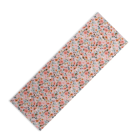 Ninola Design Serenity flowers Pink Romance Yoga Mat