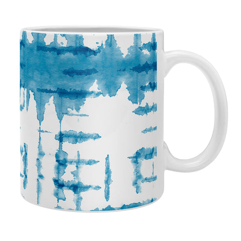 Ninola Design Shibori Checks Stripes Coffee Mug