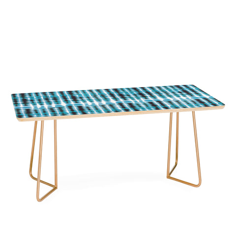 Ninola Design Shibori Plaids Stripes Coffee Table