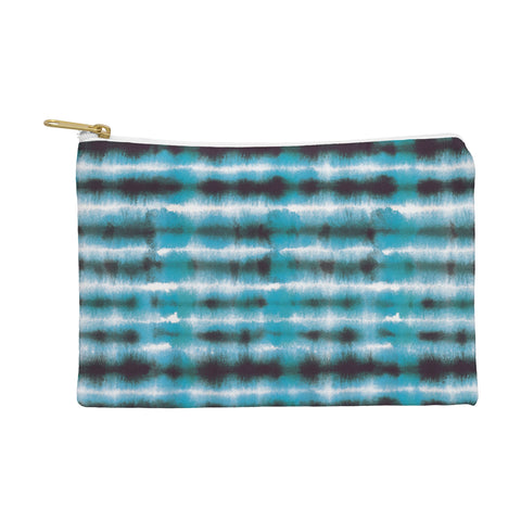 Ninola Design Shibori Plaids Stripes Pouch
