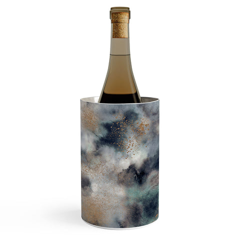 Ninola Design Smoky Marble Dark Astronomy Wine Chiller