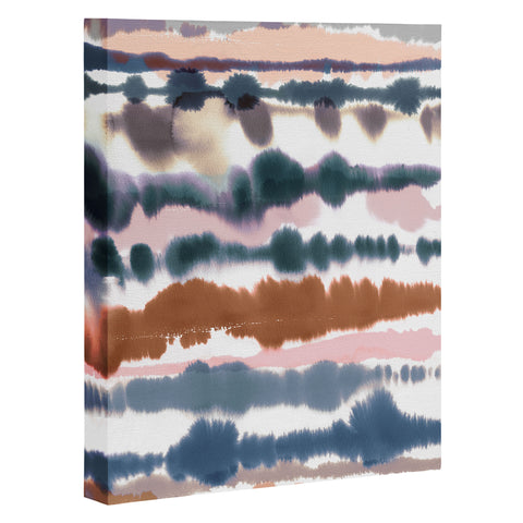 Ninola Design Soft desert dunes Blue Art Canvas