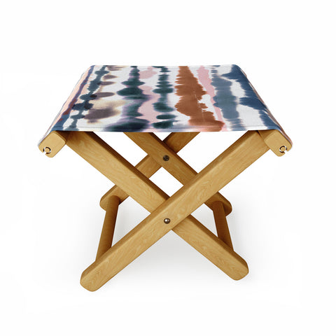 Ninola Design Soft desert dunes Blue Folding Stool