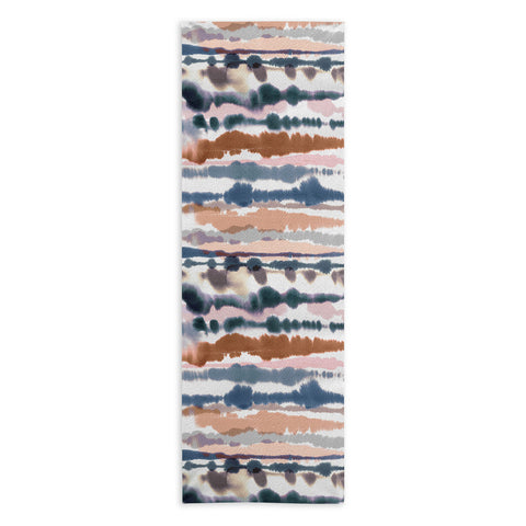 Ninola Design Soft desert dunes Blue Yoga Towel