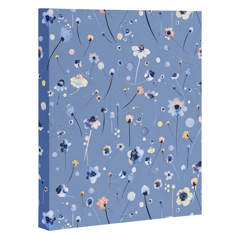 Ninola Design Soft Flowers Art Canvas