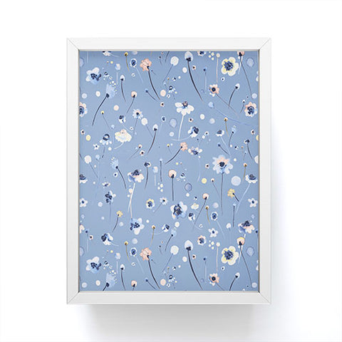 Ninola Design Soft Flowers Framed Mini Art Print