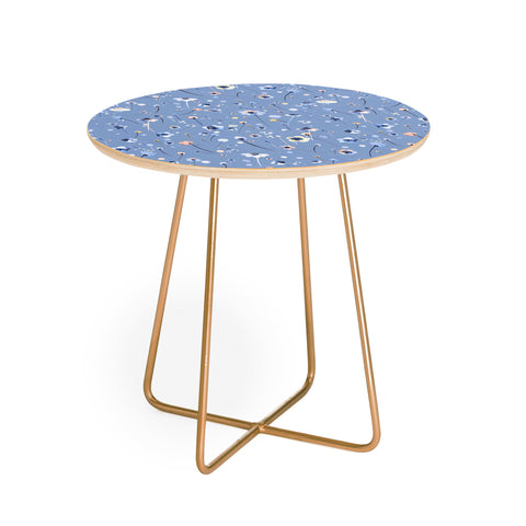 Ninola Design Soft Flowers Round Side Table