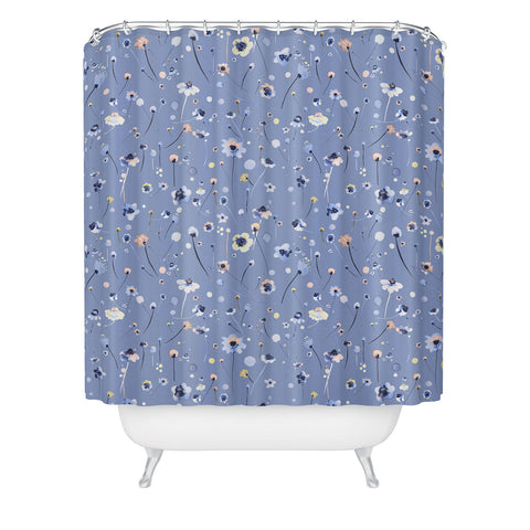 Ninola Design Soft Flowers Shower Curtain