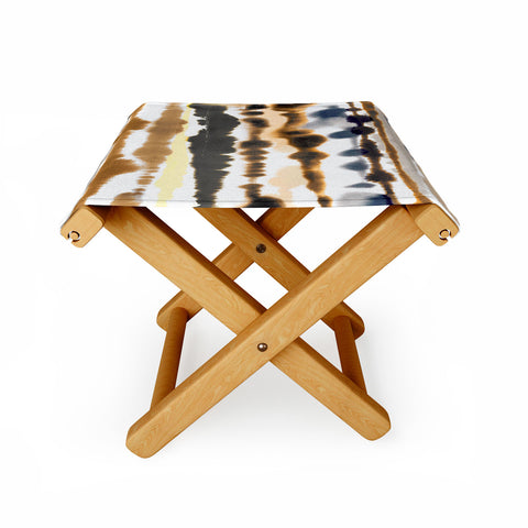 Ninola Design Soft lines sand gold Folding Stool
