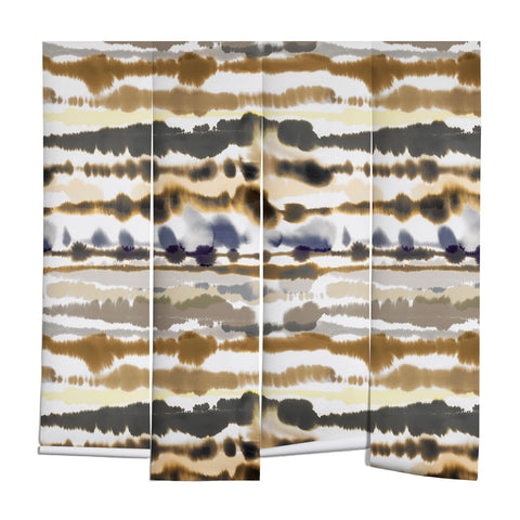Ninola Design Soft lines sand gold Wall Mural