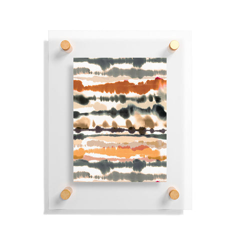 Ninola Design Soft lines Terracota Floating Acrylic Print