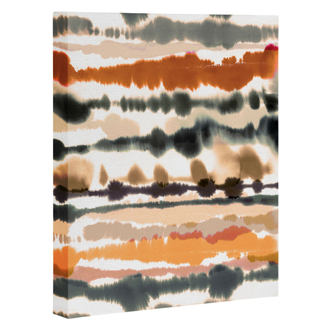 Ninola Design Soft lines Terracota Art Canvas