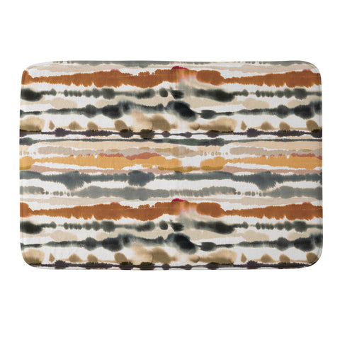Ninola Design Soft lines Terracota Memory Foam Bath Mat