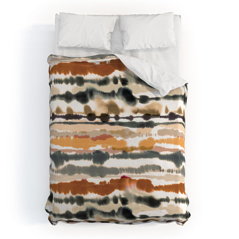 Ninola Design Soft lines Terracota Duvet Cover